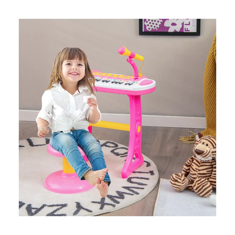Juego de Teclado Infantil de 31 Teclas Instrumento Musical