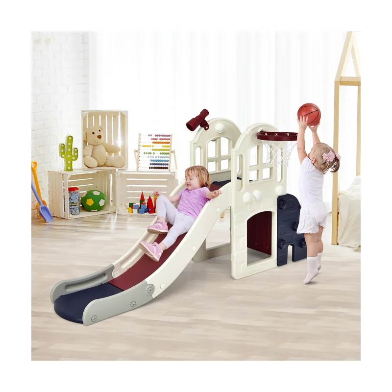 Gran Tobogán Infantil 6 en 1 98 cm Azul