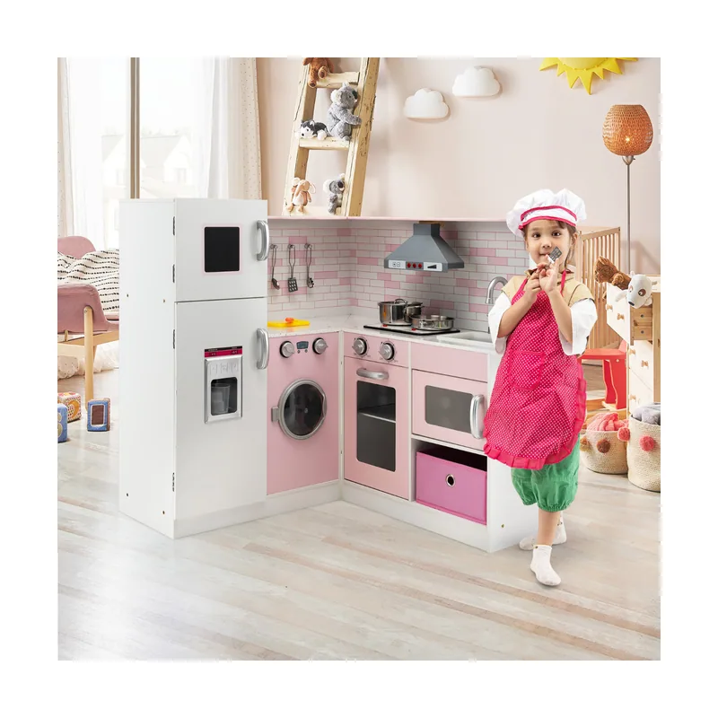 Cocina de Juguete de Madera para Niños Juguete de Cocinita