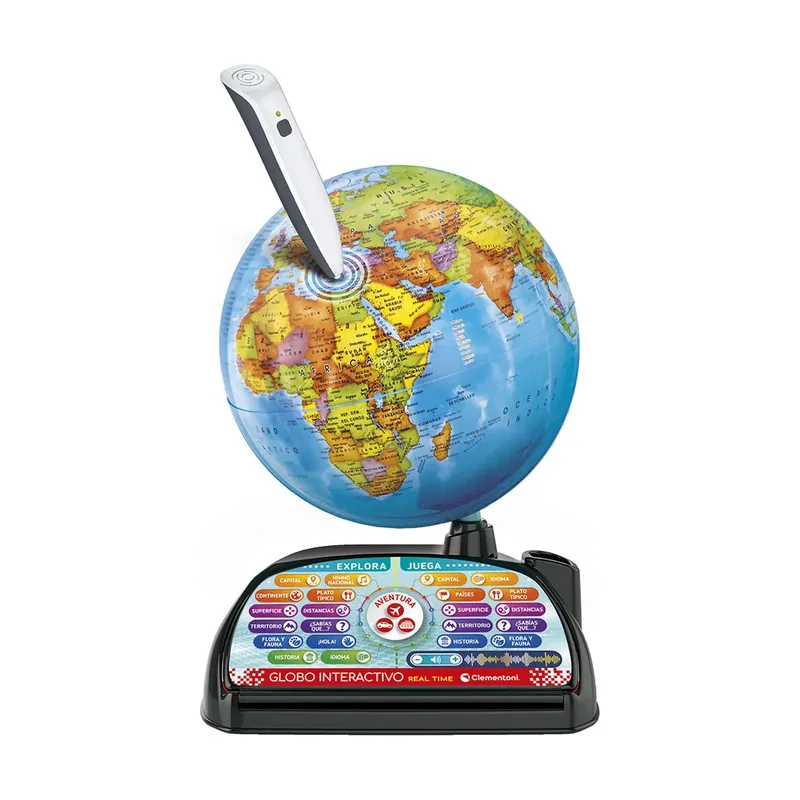 Globo digital real time interactivo