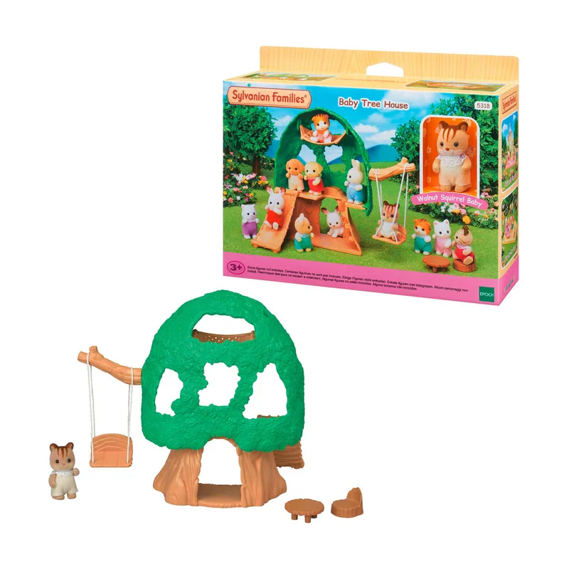 Sylvanian Families Casa del árbol de aventuras para bebés