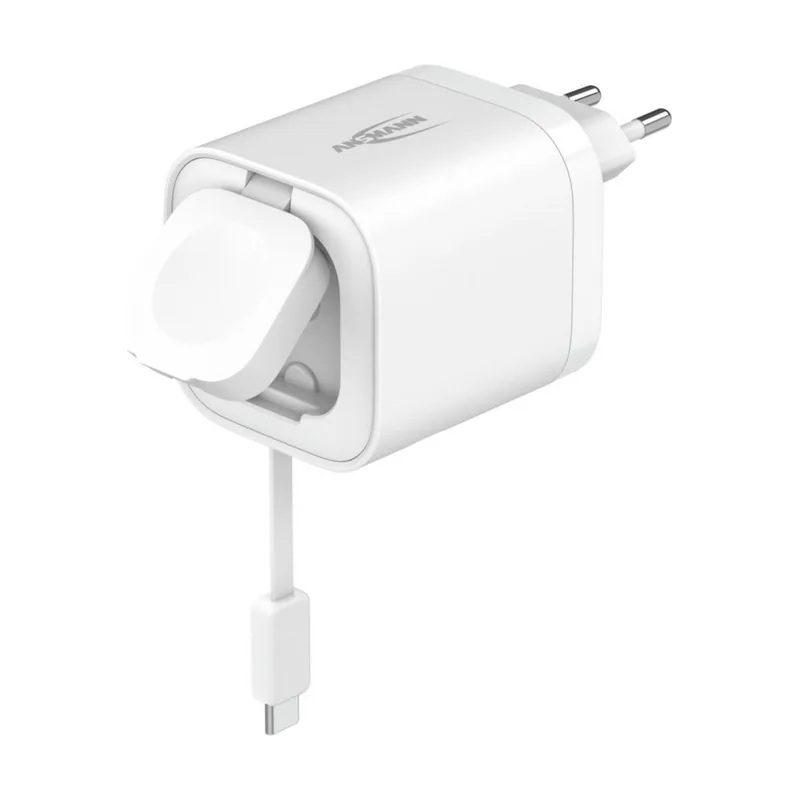 Home Charger HC265PD con cable y cargador Apple Watch 5,8A