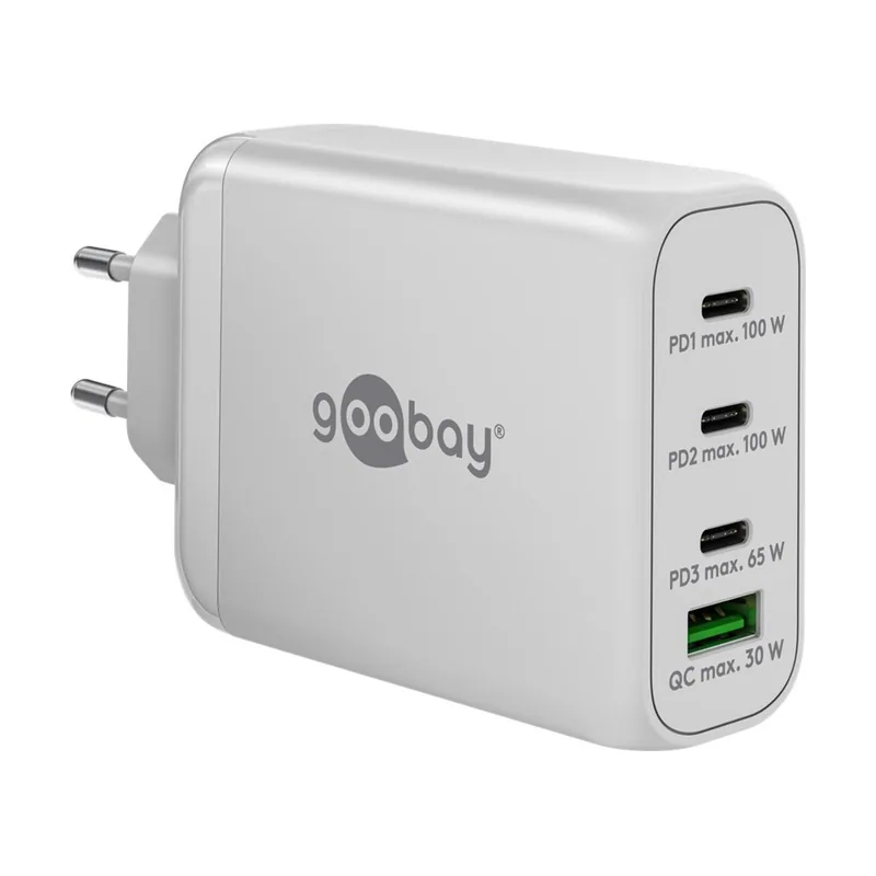 Cargador USB-C PD multipuerto 100 vatios