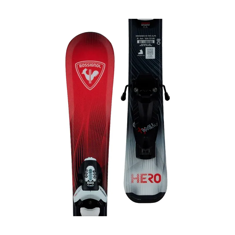 Pack De Esquís Alpinos Junior Hero Kid Pre-drilled+team 4 Gw