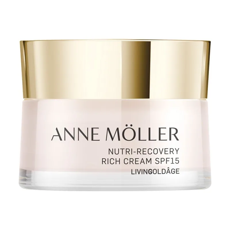 Anne Möller Crema Rica Nutri-Recovery LIVINGOLDÂGE Antiarrugas SPF15