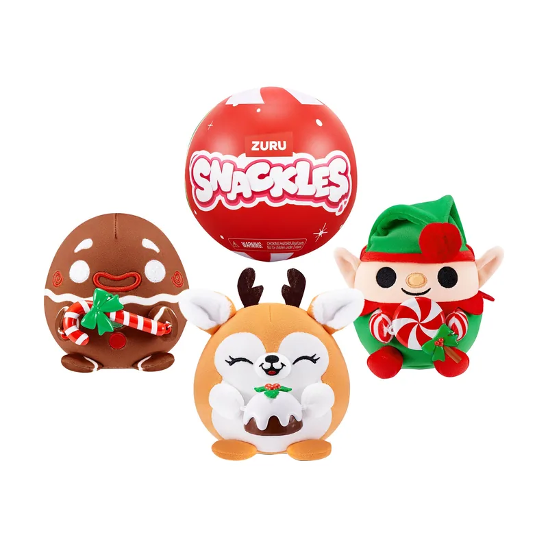 Snackles Christmas Peluches