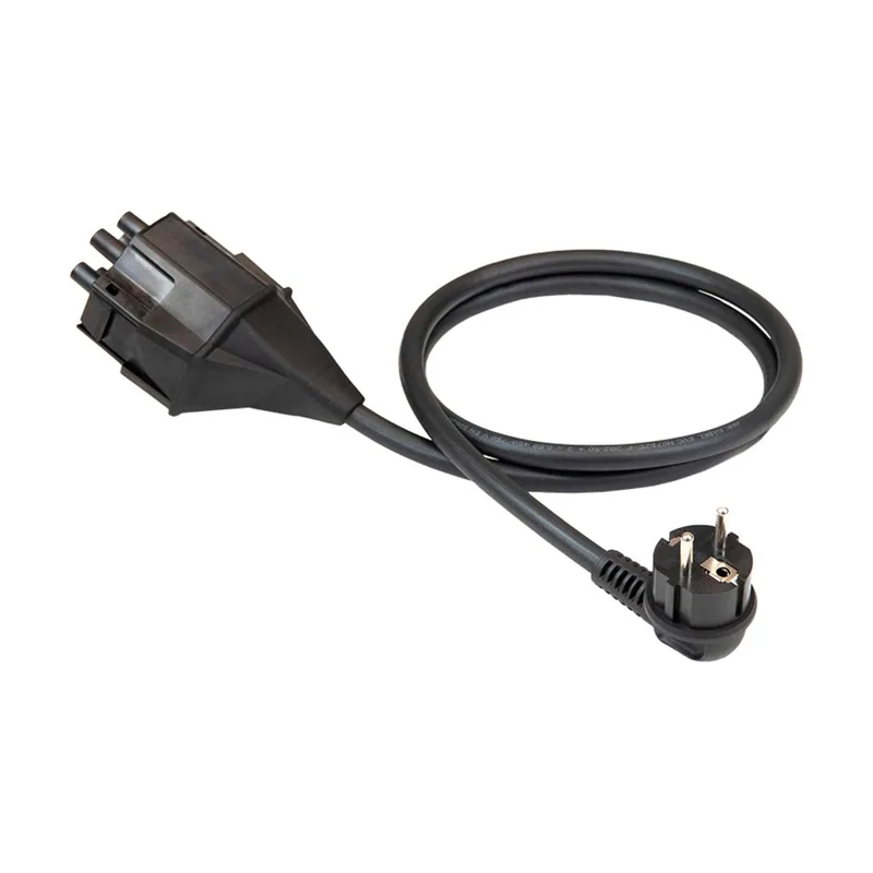 Adaptador de enchufe "toma de tierra" tipo E + F 13A UE