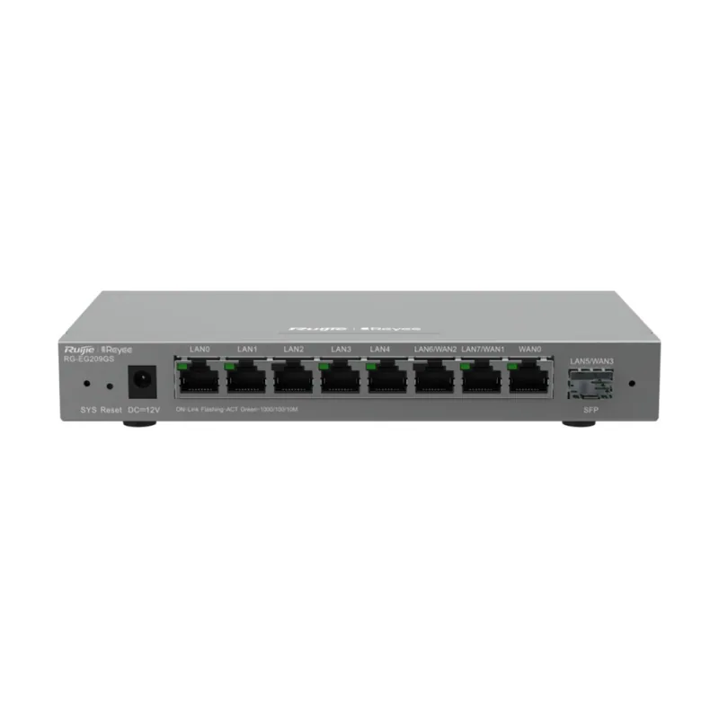 Gestionado Reyee RG-EG209GS 8x RJ45 10/100/1000Mbps 1x SFP LAN/WAN