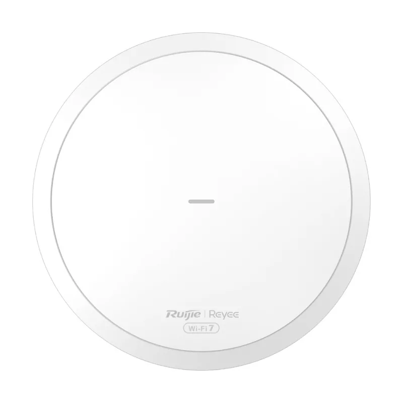Punto de Acceso Reyee Wi-Fi 7 Omnidireccional 2.4 y 5 GHz 160MHz 802.11a/b/g/n/ac/ax/be