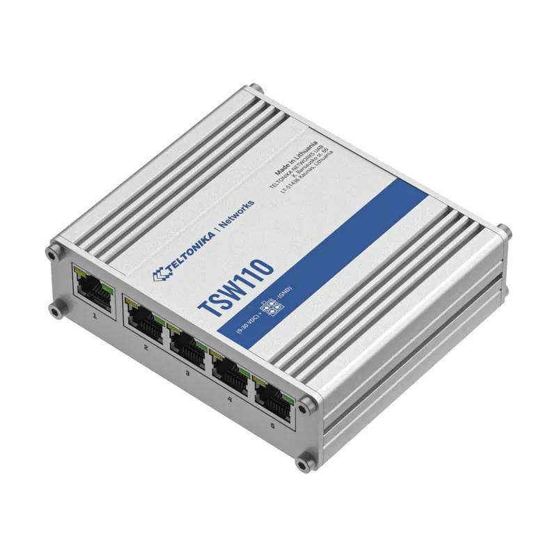 Switch Industrial TSW110 No Gestionado 5x RJ45 Gigabit