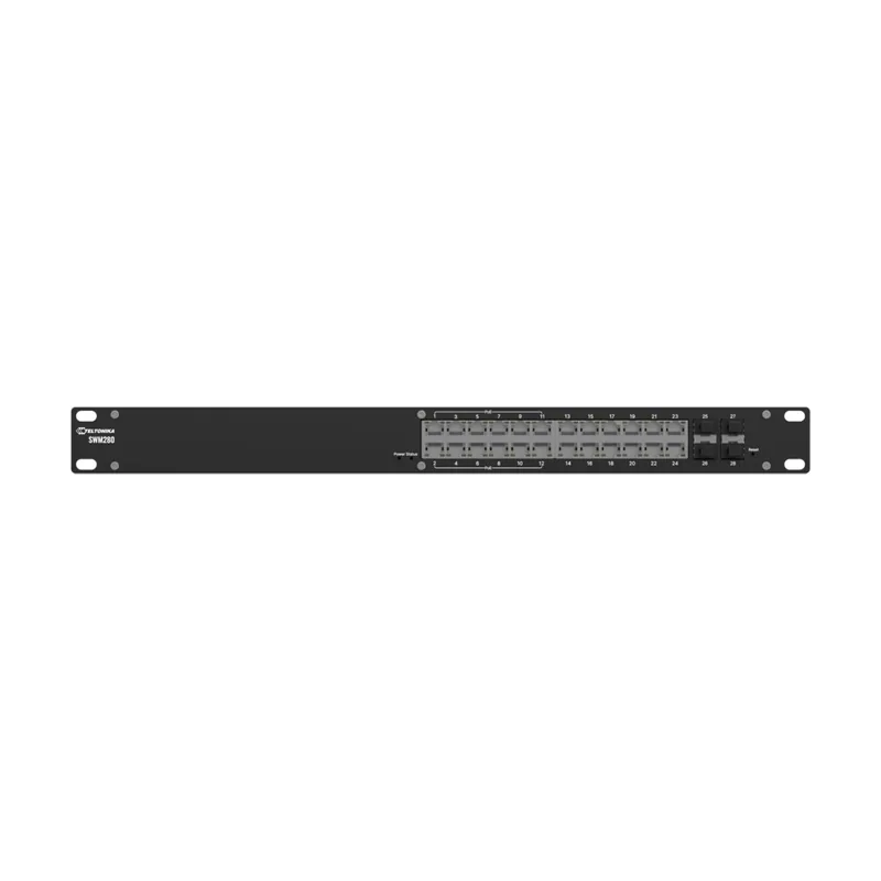 SWM280 L2 24 Puertos Gigabit 4x SFP PoE+