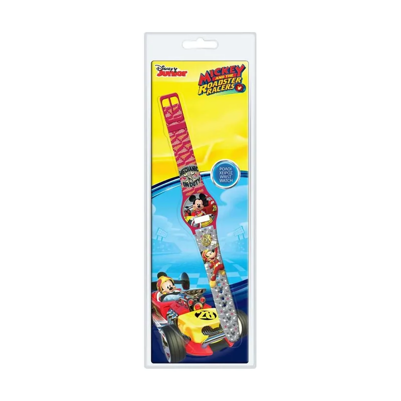 Reloj para Niños Disney Mickey Mouse Roadster Racers