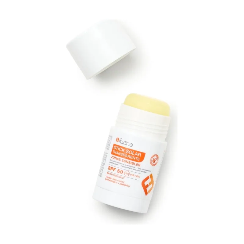 Farline Stick Solar Transparente Facial SPF50+