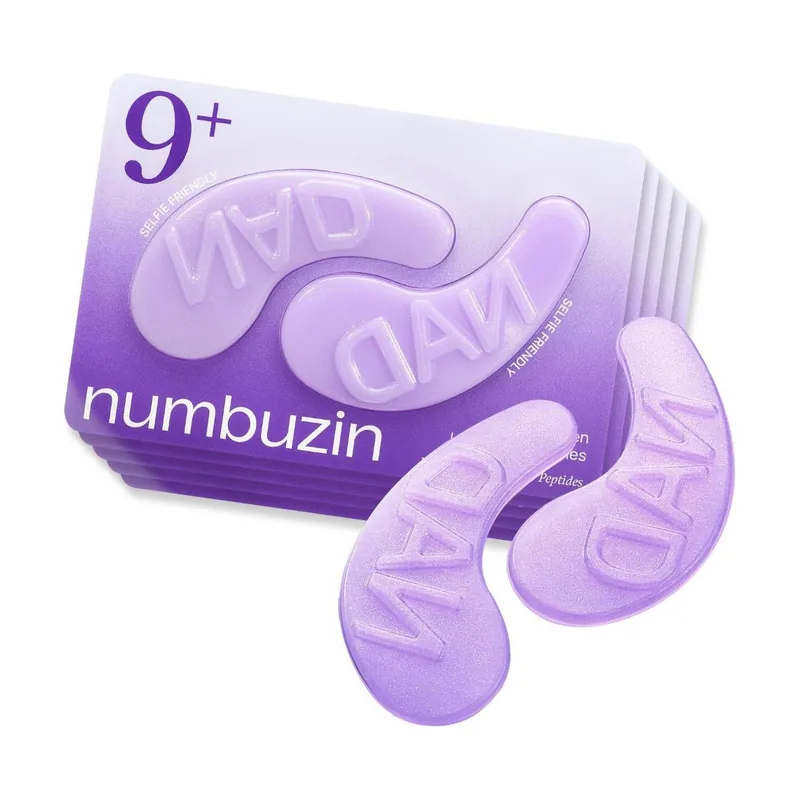 Numbuzin No.9 NAD+ Parches Contorno Ojos Antiedad 5 pares