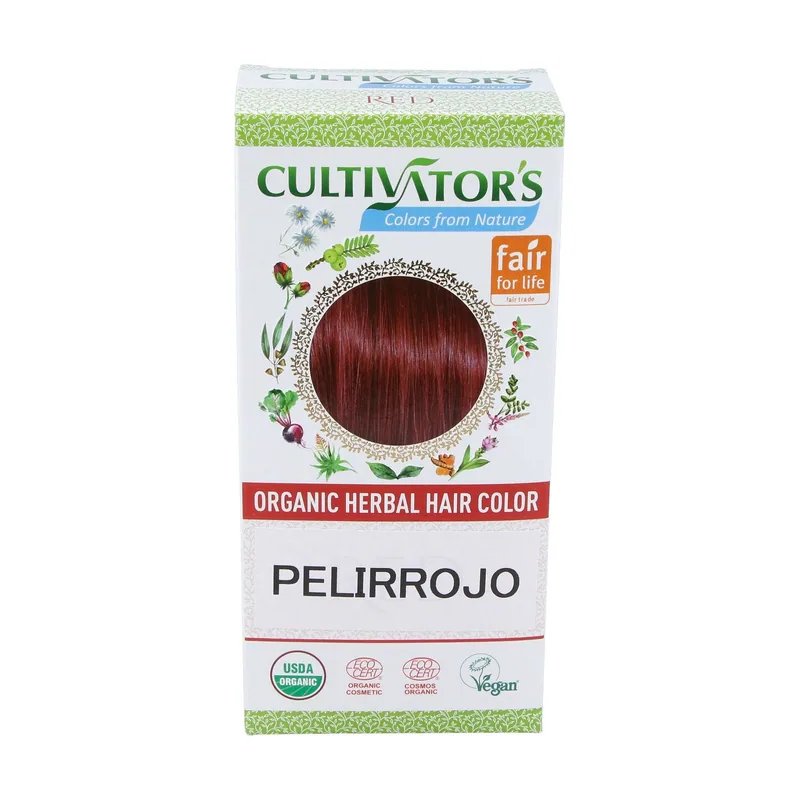 Pelirrojo Tinte Orgánico 100g