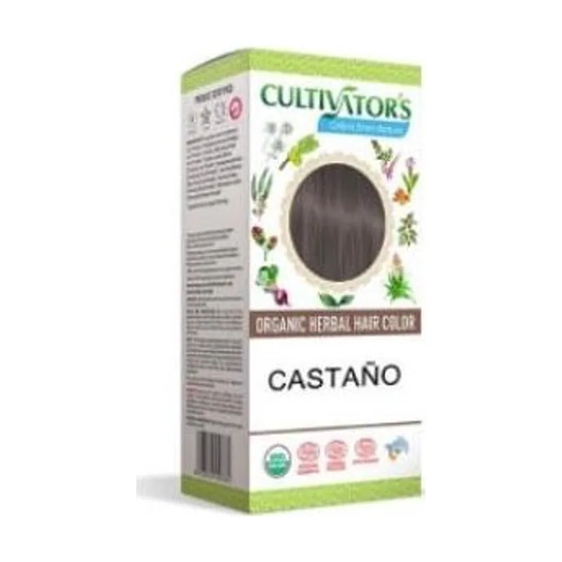 Castaño Tinte Organico 100gr. Ecocert