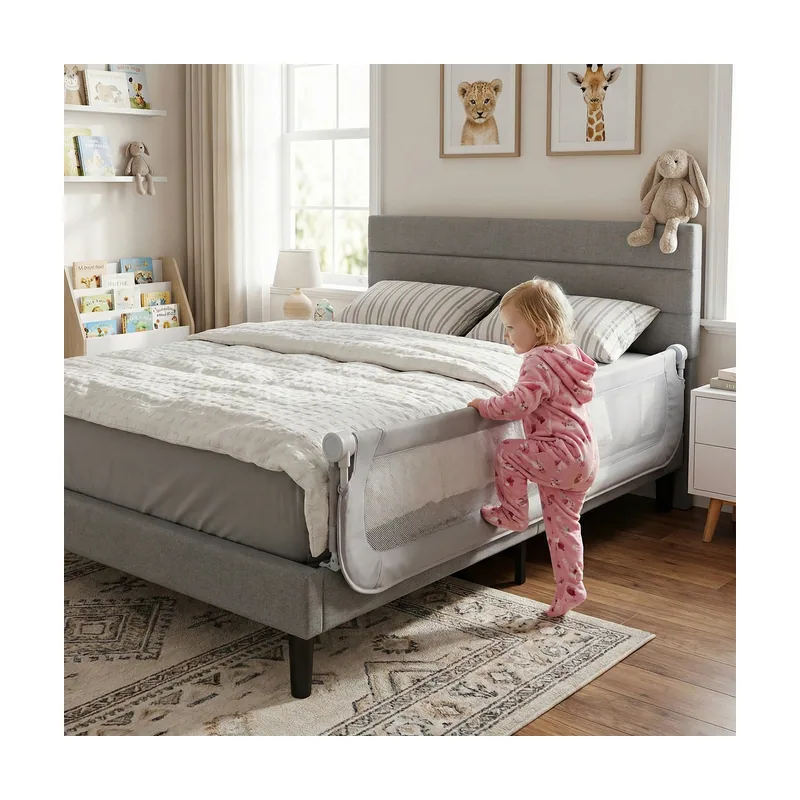 Barandilla Plegable para Cama Infantil