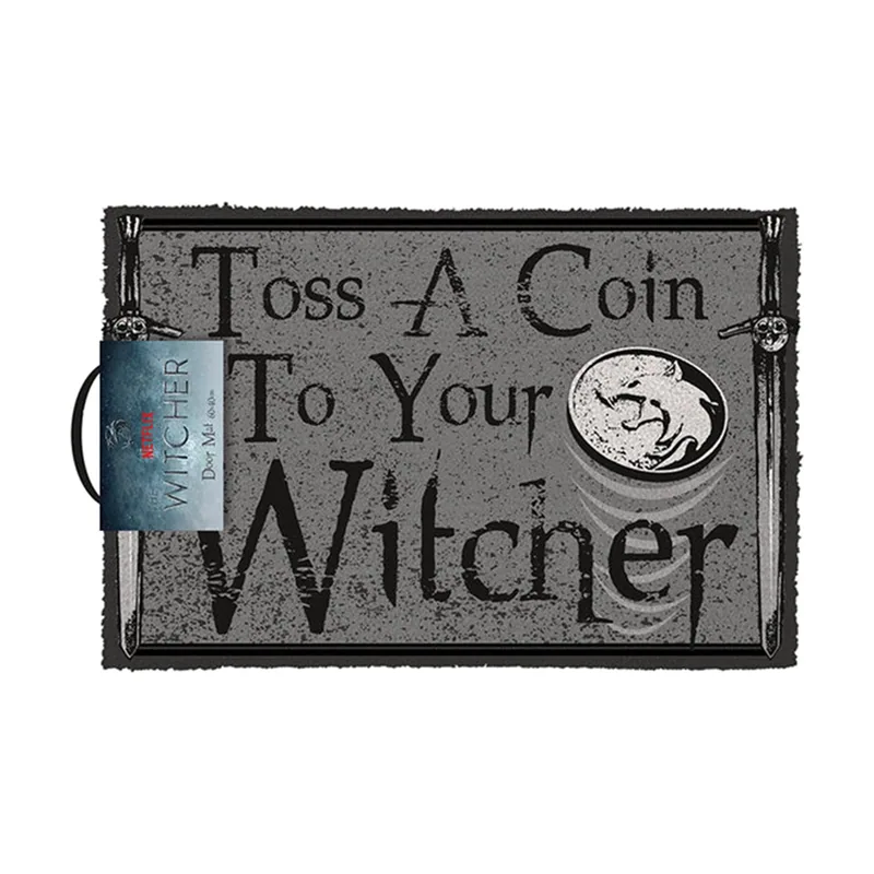 Felpudo The Witcher Toss A Coin