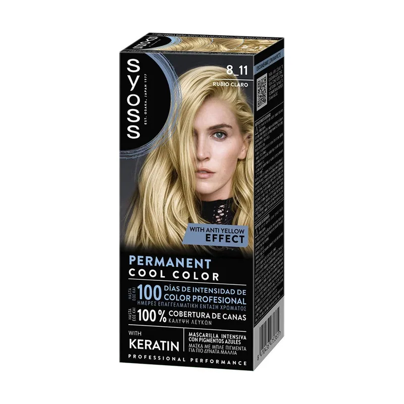 Permanent 8.11-Rubio Claro 1 Un