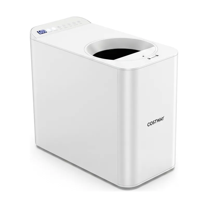 Compostador Eléctrico 3L 500W con Ventana Transparente 4 Modos de Funcionamiento