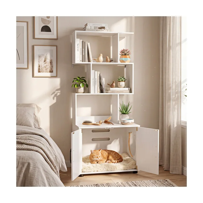Mueble para Gatos con Estantes Multi Nivel Armario