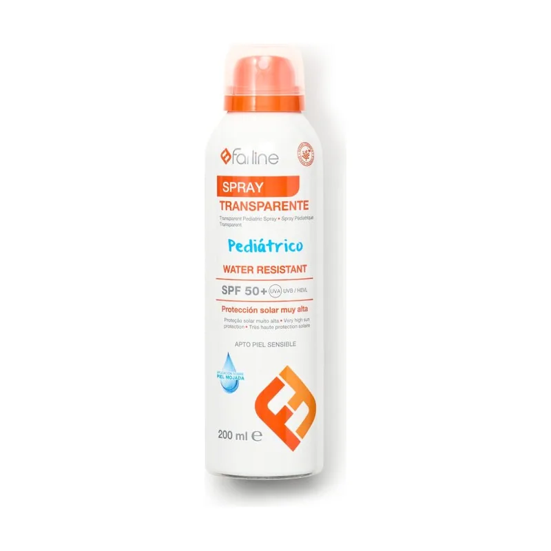 Farline Protector Solar Pediátrico Spray Transparente SPF50+ 200 ml