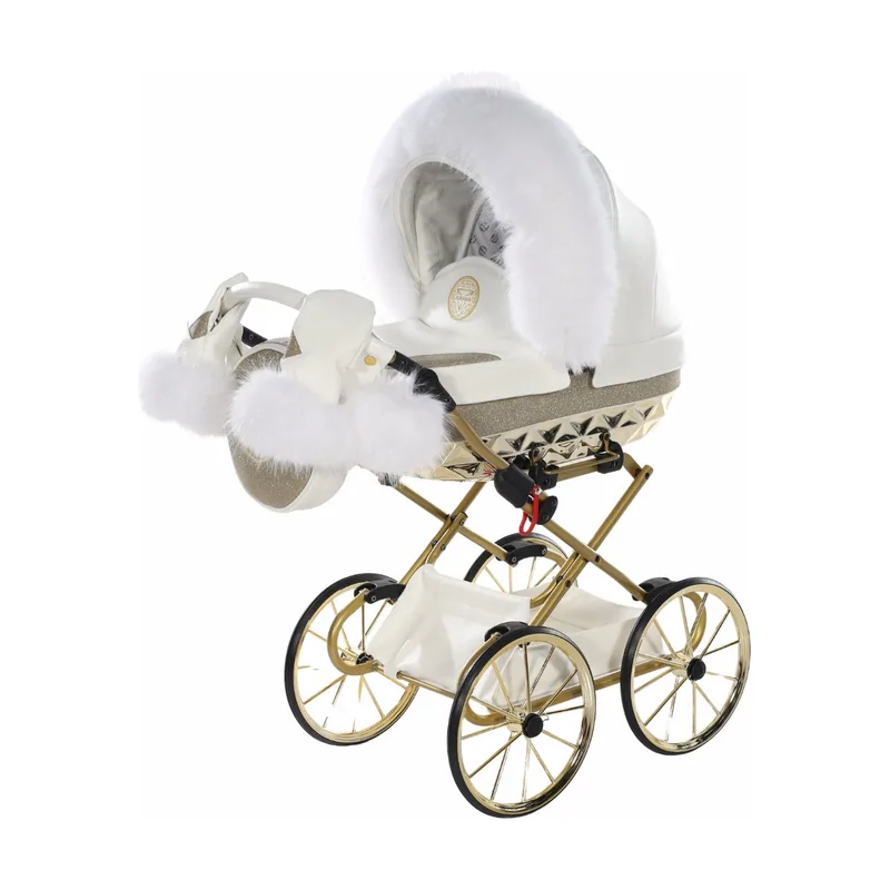 Carro de muñecas Hand Craft Glitter Satin