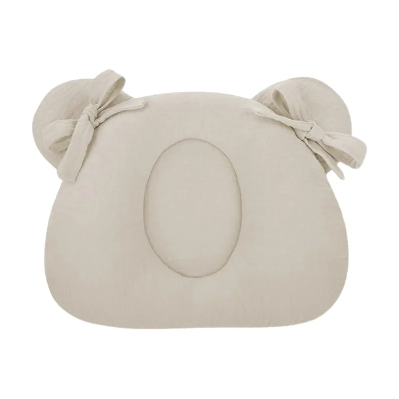 Natural Baby Almohada cojin plagiocefalia bebés muselina