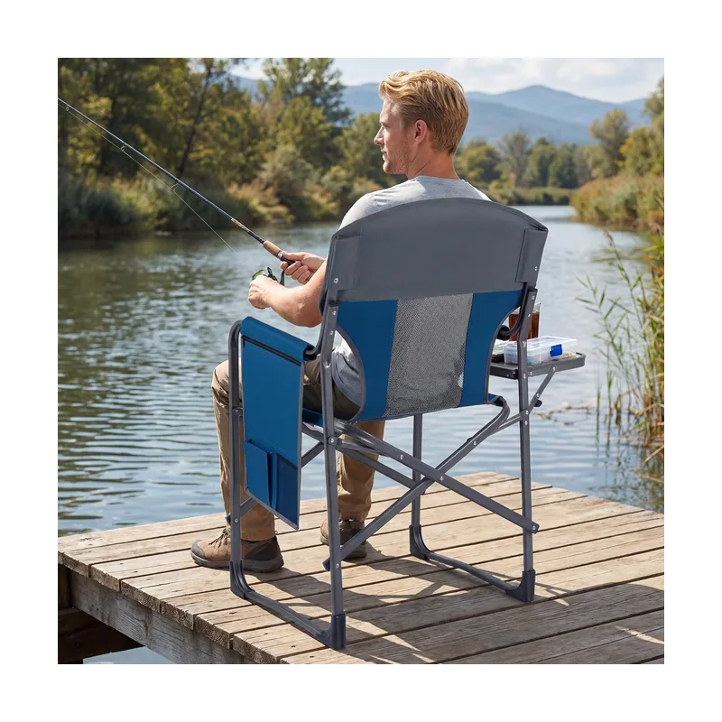 Silla Camping Plegable Acolchada