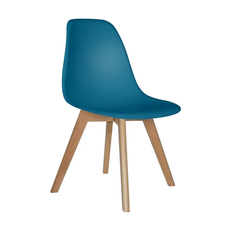 Silla patas madera rectangulares
