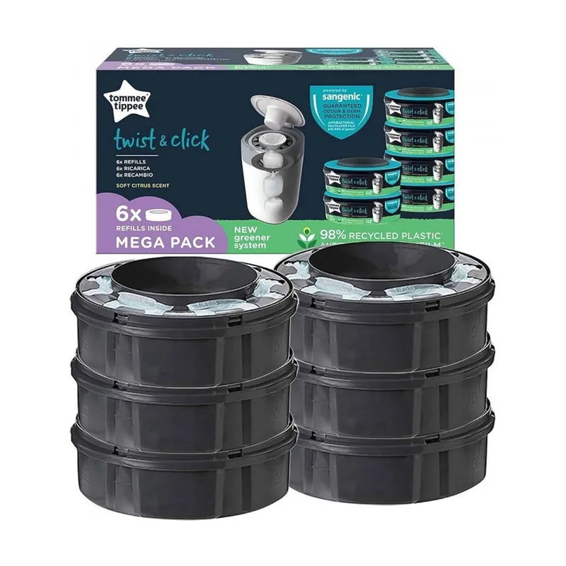 Recambios Twist & Click Tomme Tippee 6 uds