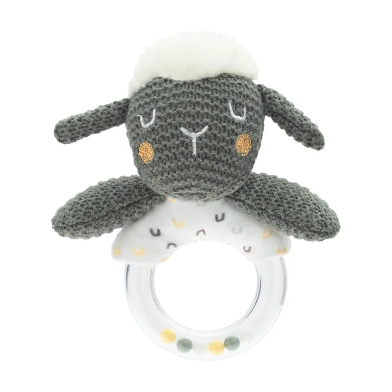 Sonajero de peluche Sleepy Sheep