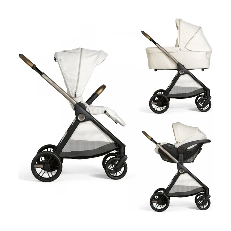Carrito Trio Bellagio 2 con capazo Flexi y Kory Plus