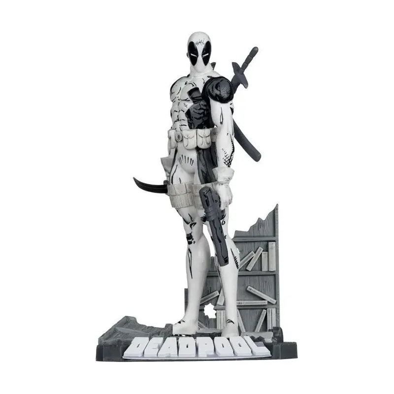 Figura Deadpool Tinta The New Mutants Gold Label Marvel 25 cms