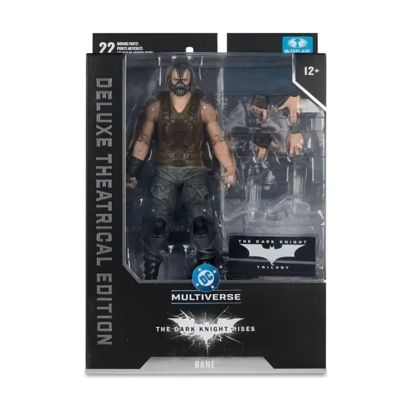 Figura Bane The Dark Knight Rises DC Deluxe Theatrical Edition Articulada 19 cms