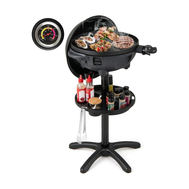Parrilla Eléctrica 1200W para Barbacoa
