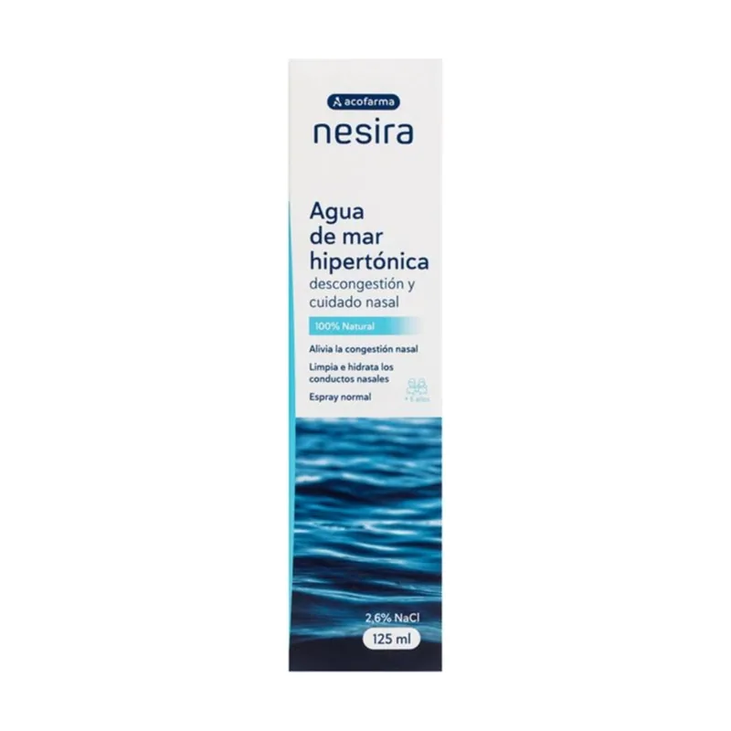 Agua De Mar Hipertónica 125 ml