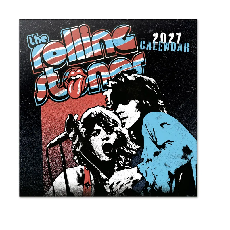 The Rolling Stones Calendario 2027 Pared