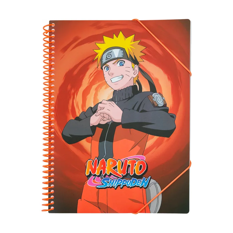 Naruto Manga Carpeta Fundas Plastico A4