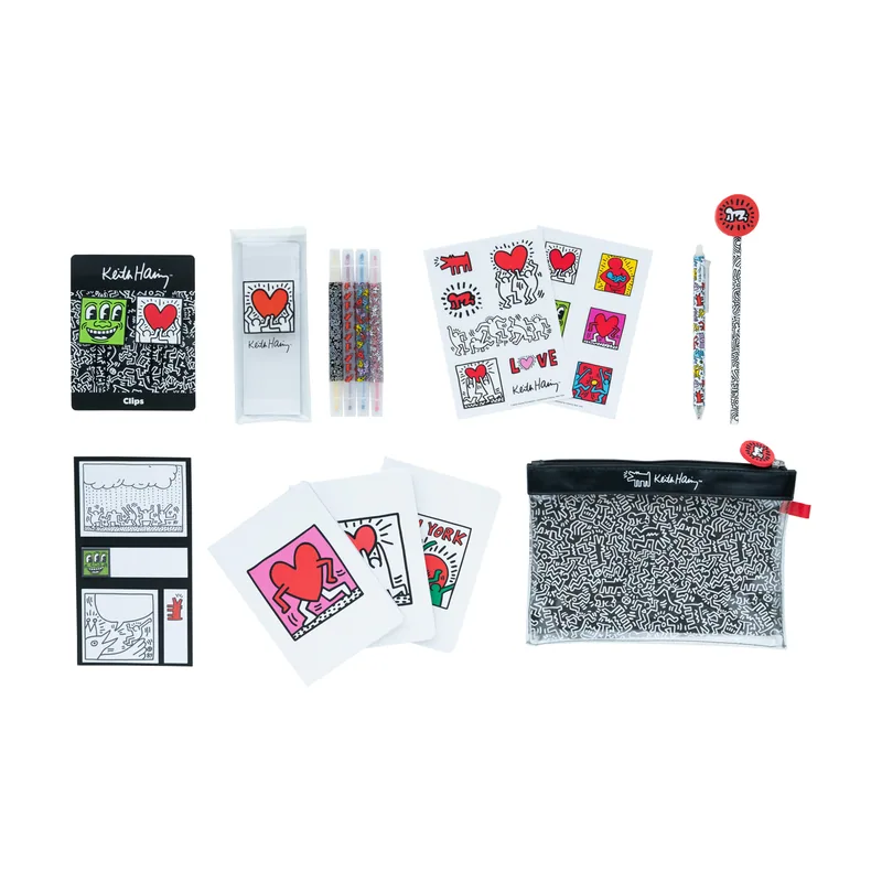 Kit de papelería Keith Haring