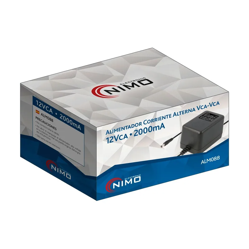 Alimentador Fijo 12Vac 2Amp