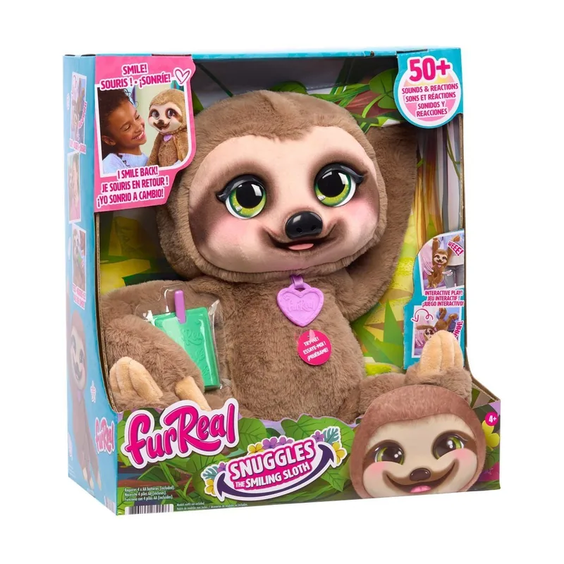 furReal Snuggles The Smiling Sloth