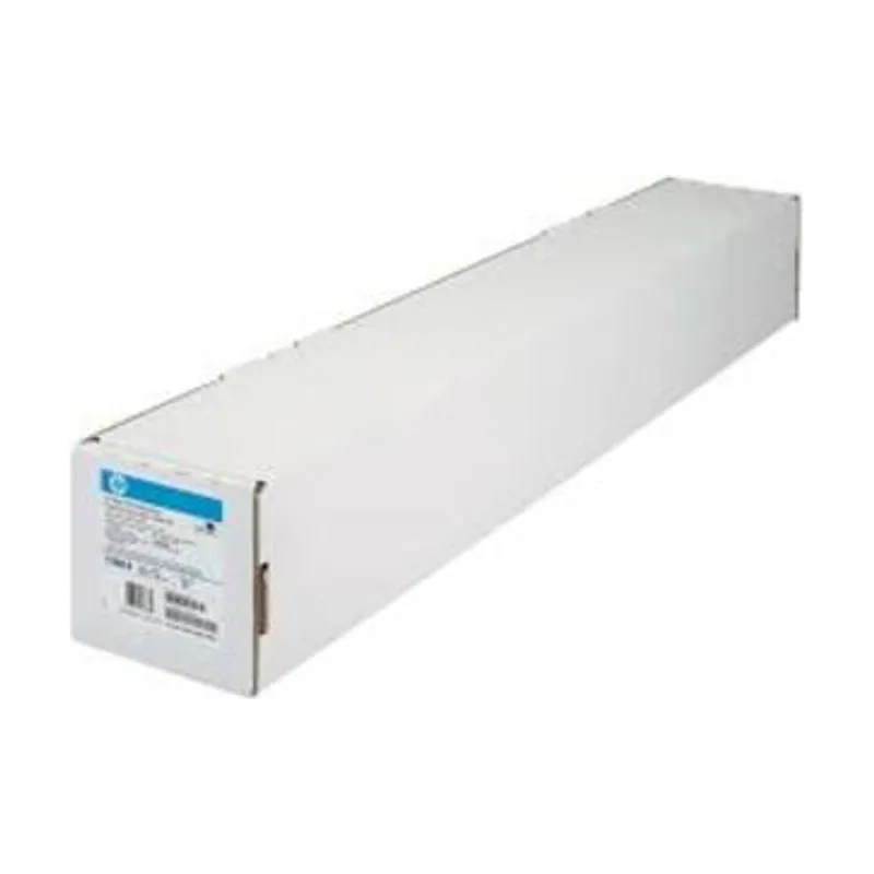 Papel blanco brillante. rollo 36" 91m. x 914mm. 90g