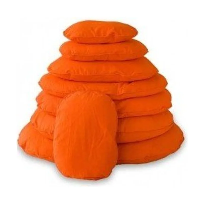 Lex&Max Tivoli Funda Ovalada para Mascotas Naranja 115cm