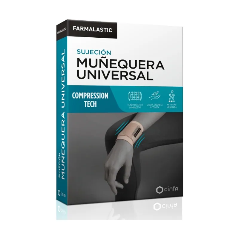 Farmaslatic Muñequera Universal Beige T Gde Egde