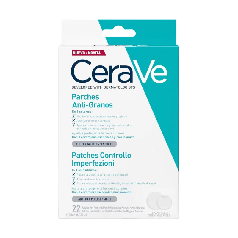 CeraVe Parches Anti-Imperfectos Hidrocoloides 22