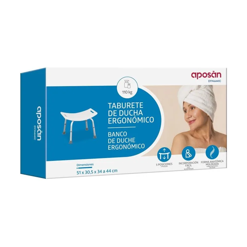 Asiento Ducha Ergonomic