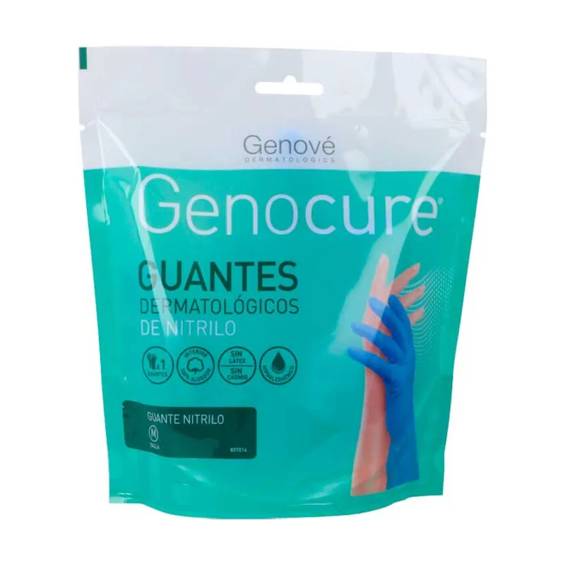 Genocure Guante Nitrilo T.Mediano