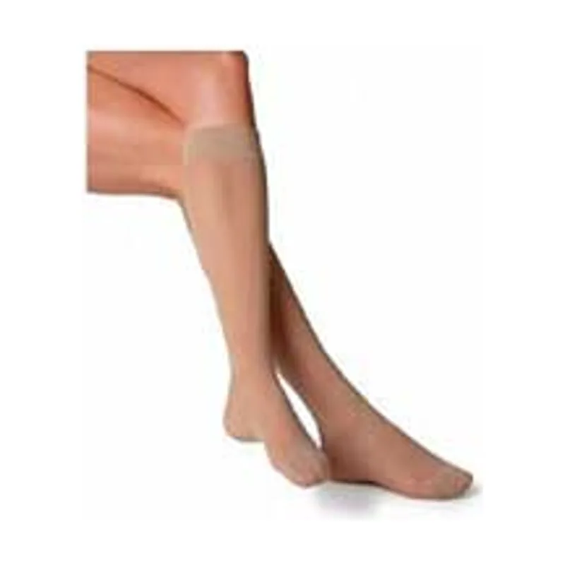 Viadol Media Corta Compresion Ligera 70D Beige T. Grande