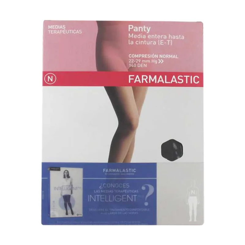 Panty Comp Normal 140 Den T Peq Negro